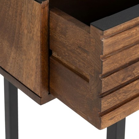 Hall ABNER Brown Black 110 x 40 x 76 cm
