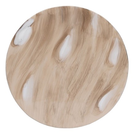 Table d'appoint Beige Fer 34 x 34 x 50 cm 2