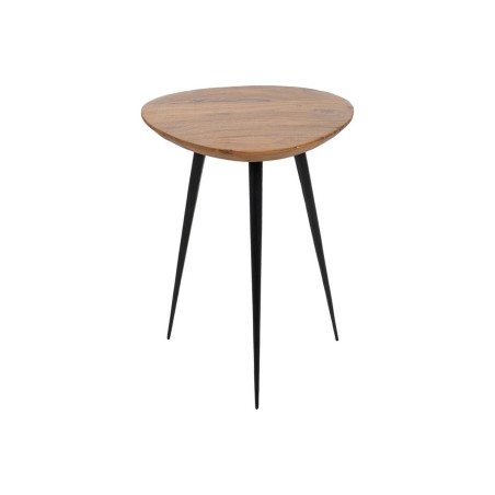 Set mit 3 Tischen Schwarz natürlich Eisen Akazienholz 86 x 81 x 43 cm