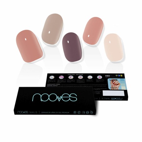 Kunstnagels Nooves Secret Earth Gel Zelfklevend
