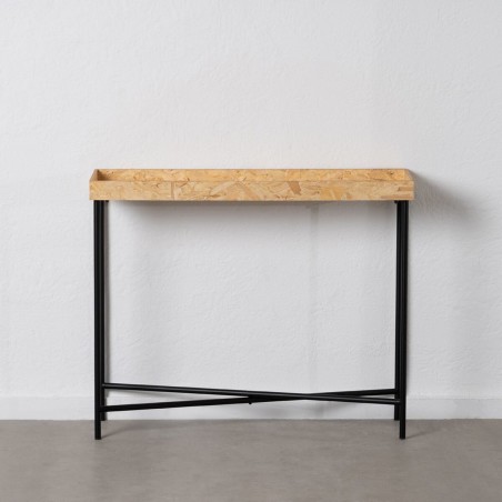 Eingangsbereich Schwarz natürlich 98 x 32 x 80,5 cm