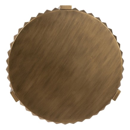 Kleine bijzettafel Gouden Ijzer 64 x 64 x 50 cm 2