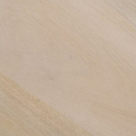 Table Basse Blanc Bois de manguier 67 x 50 x 38 cm 2