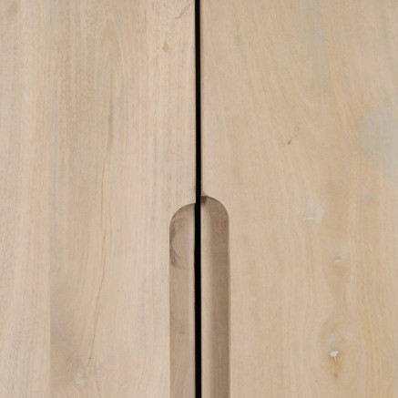 Armario BATEL Blanco 90 x 40 x 138 cm 2