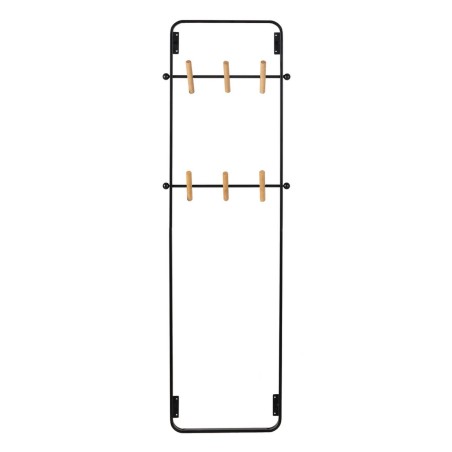 Coat rack Black Iron 45 x 7 x 150 cm