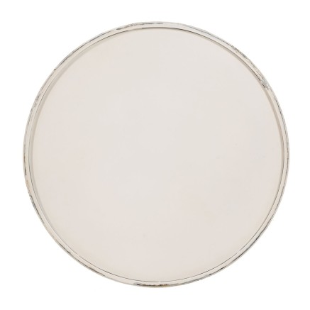 Mesa auxiliar Crema Hierro 56 x 56 x 60 cm 2