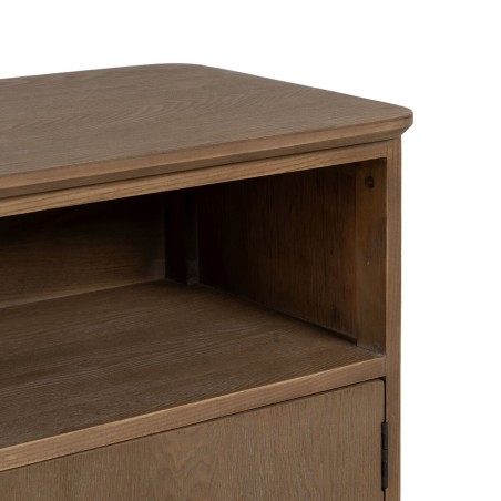 Recibidor Marrón Negro Hierro Madera de abeto 90 x 41 x 81 cm