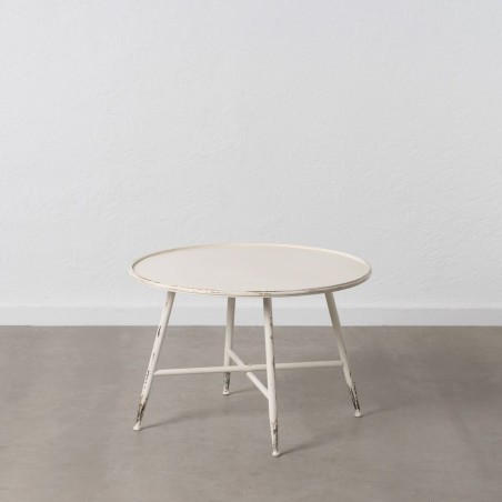 Mesa de Centro Crema 75 x 75 x 50 cm