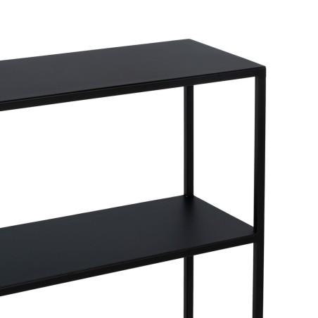 Recibidor Negro Natural 122,5 x 22,5 x 75 cm