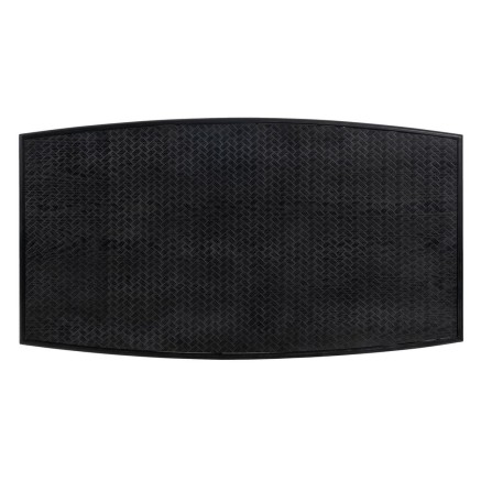 Mesa de Centro OSLO Negro Natural Hierro Madera MDF 109,5 x 60 x 40,5 2