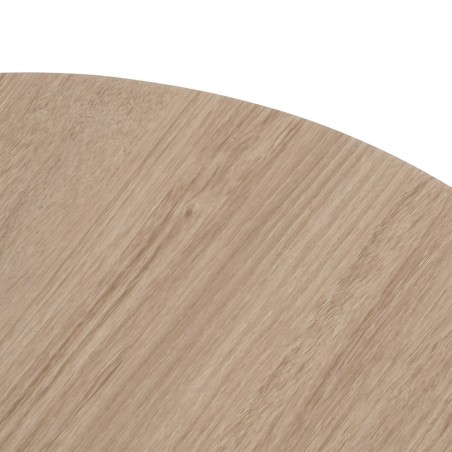 Mesa de Centro Negro Natural 65 x 65 x 37,5 cm