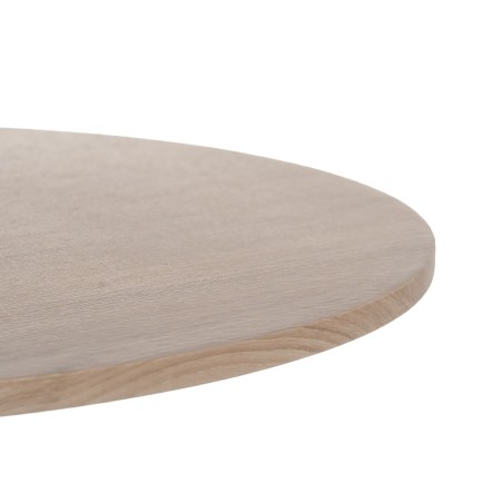 Mesa de Centro Negro Natural 65 x 65 x 37,5 cm