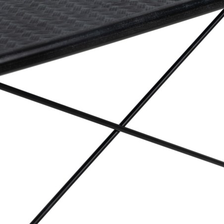 Recibidor OSLO Negro Natural 120 x 38 x 81 cm