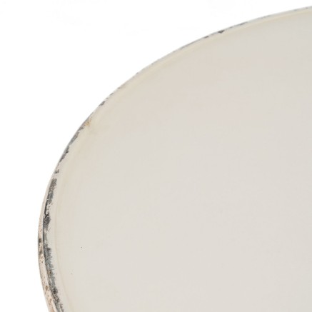 Tavolo aggiuntivo Crema Ferro 70 x 70 x 75 cm 2