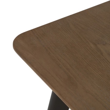 Tavolo aggiuntivo PAUL Nero Beige Ferro 58 x 58 x 60 cm