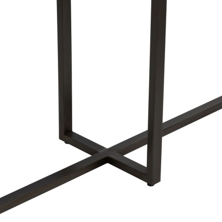 Recibidor Negro Natural 134 x 32 x 83 cm