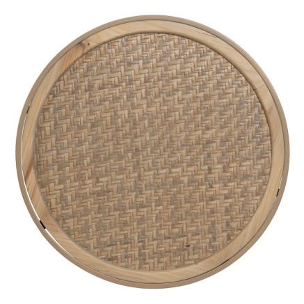 Mesa auxiliar Beige 55 x 55 x 50 cm 2
