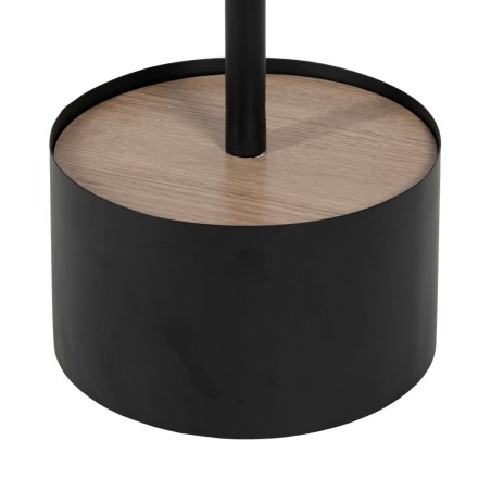 Table Basse Noir Naturel 50 x 50 x 45 cm