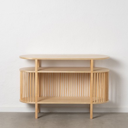 Aparador STICK Natural Madera de pino Madera MDF 120 x 40 x 80 cm 2