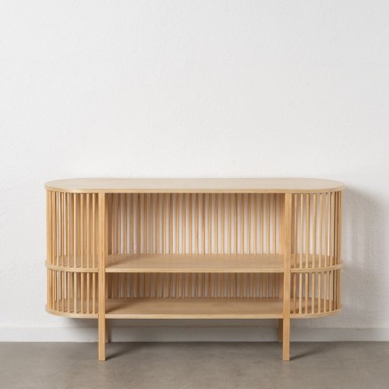 Aparador STICK Natural Madera de pino Madera MDF 140 x 40 x 80 cm 2