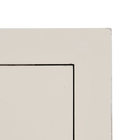 Mesita de Noche ORIENT Blanco Madera de abeto Madera MDF 45 x 30 x 66
