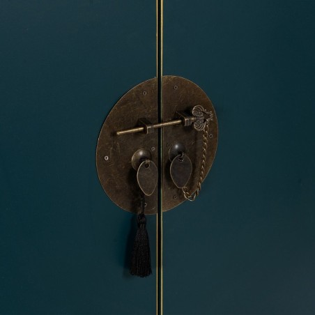 Armadio ORIENTE Azzurro 100 x 45 x 160 cm