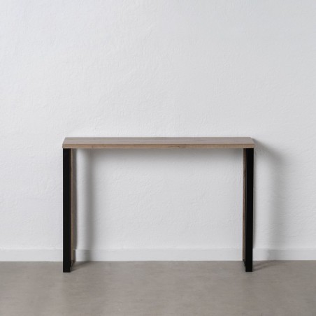 Meuble d'Entrée NUDE Noir Naturel 110 x 30 x 75 cm