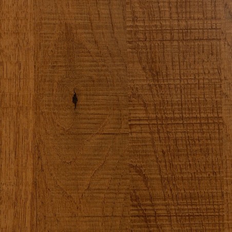Table Black Natural MDF Wood 80 x 80 x 75 cm