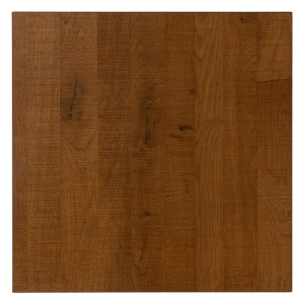 Table Noir Naturel Bois MDF 60 x 60 x 75 cm 2