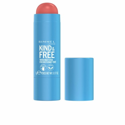Fard à Joue en Stick Rimmel London Kind & Free Nº 001 Caramel dusk 5