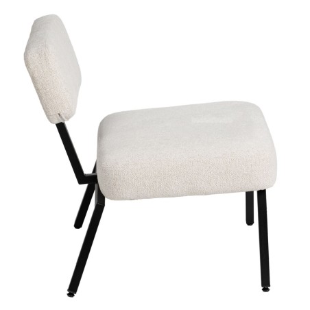 Stoel Wit Zwart 58 x 59 x 71 cm