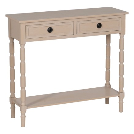 Meuble d'Entrée Blanc 90 x 30 x 81 cm
