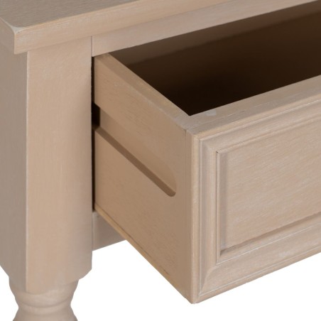 Meuble d'Entrée Blanc 90 x 30 x 81 cm