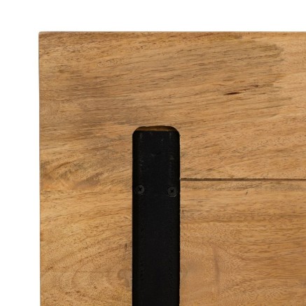 Plateau de table Carré Beige Bois de manguier 60 x 60 x 3 cm 2