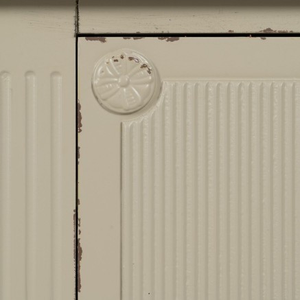 Nachttisch Creme natürlich Tannenholz Holz MDF 48 x 36 x 61 cm 2
