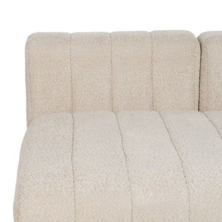 Canapé Beige Polyester Fer 150 x 100 x 66 cm