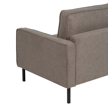 3-zitsbank Taupe 213 x 87 x 90 cm