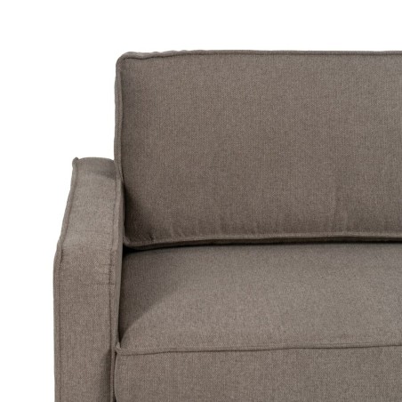 3-zitsbank Taupe 213 x 87 x 90 cm
