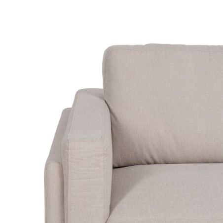 Dreisitzer-Sofa Beige 216 x 90 x 82 cm
