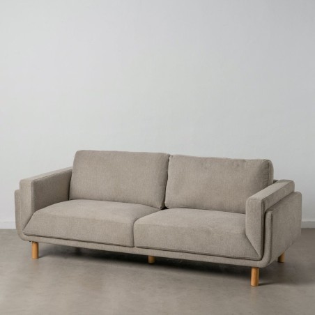 Divano a 3 Piazze Verde Chiaro 216 x 90 x 82 cm