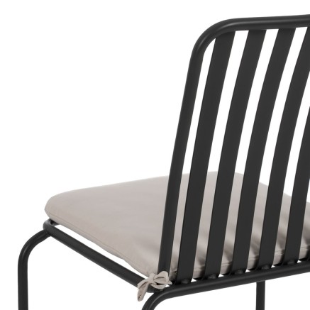 Silla de Comedor Antracita 52 x 57 x 87 cm 2