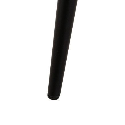 Mesa de Centro Marrón Negro Hierro Madera MDF 100 x 60 x 38 cm 2