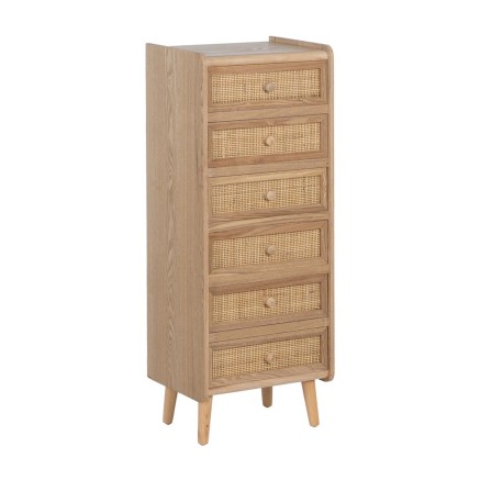 Ladekast SAMIR Natuurlijk 40 x 30 x 104 cm