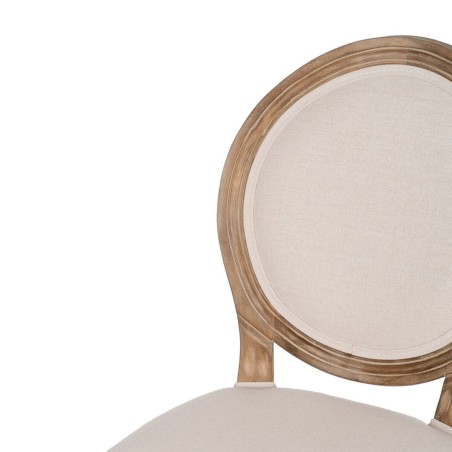 Sgabello Naturale Betulla Legno d'albero della gomma 45 x 55 x 116 cm