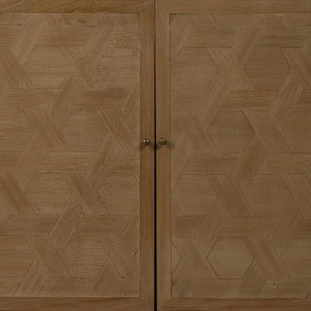 Dressoir BRAYAN Natuurlijk Hout MDF 160 x 40 x 80 cm