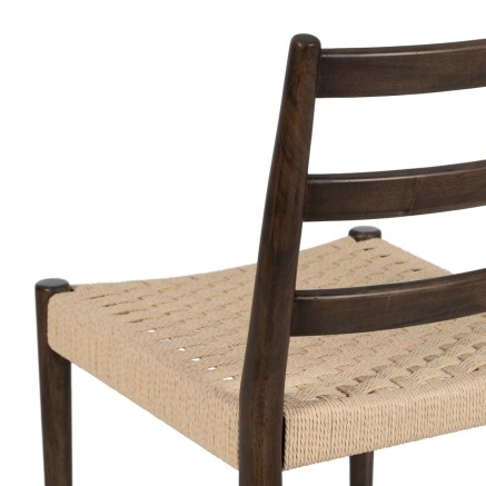 Keukenstoel Bruin Beige 44 x 50 x 80 cm 2