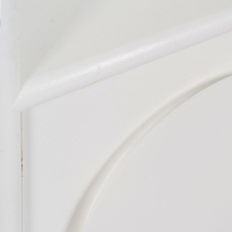 Librairie BERET Blanc Bois d'épicéa 80 x 40 x 175 cm