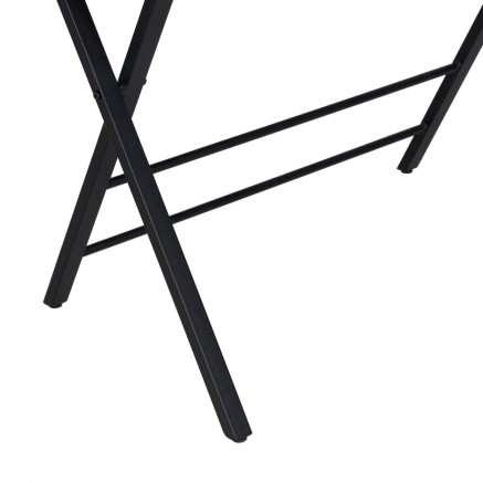 Scrivania Marrone Nero Ferro Legno MDF 87 x 56 x 87 cm 2