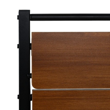 Scrivania Marrone Nero Ferro Legno MDF 87 x 56 x 87 cm