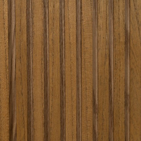 Aparador ORLEANS Negro Natural Hierro Madera MDF 204 x 40 x 81,5 cm